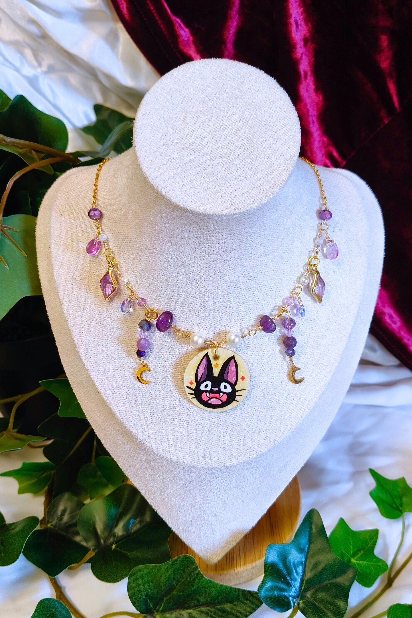 Collana Ghibli: Kiki consegne a domicilio - PauperGems Jewels