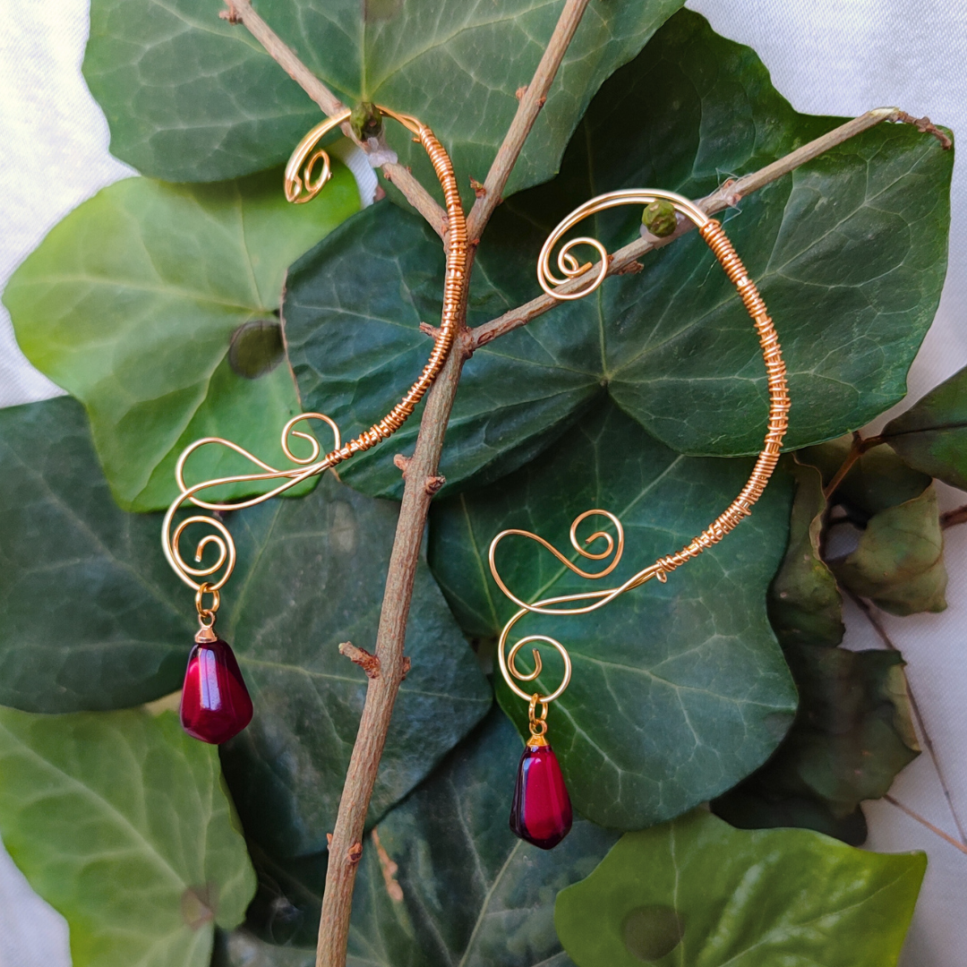Set Persefone (Earcuffs) - PauperGems Jewels