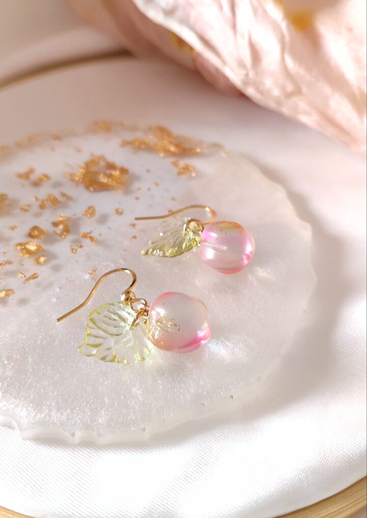 Orecchini a Pesca - PauperGems Jewels