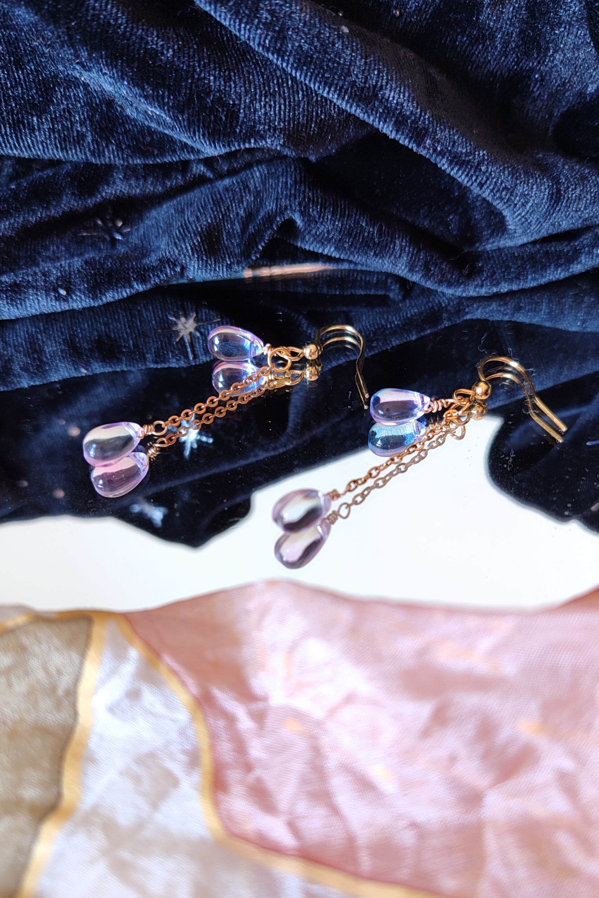 Orecchini Gocce di rugiada - PauperGems Jewels