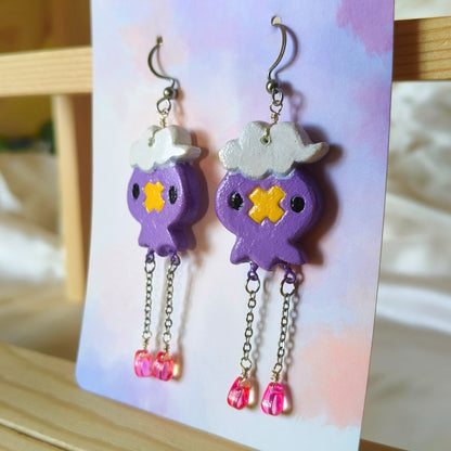 Orecchini Pokémon: Drifloon - PauperGems Jewels