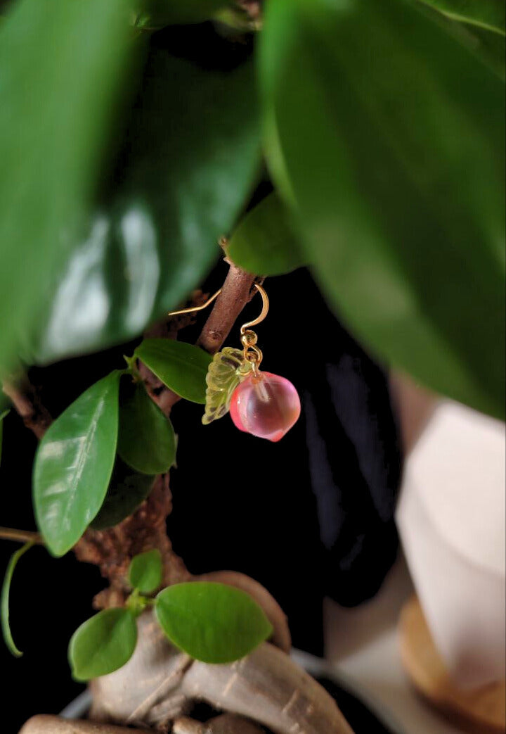 Orecchini a Pesca - PauperGems Jewels