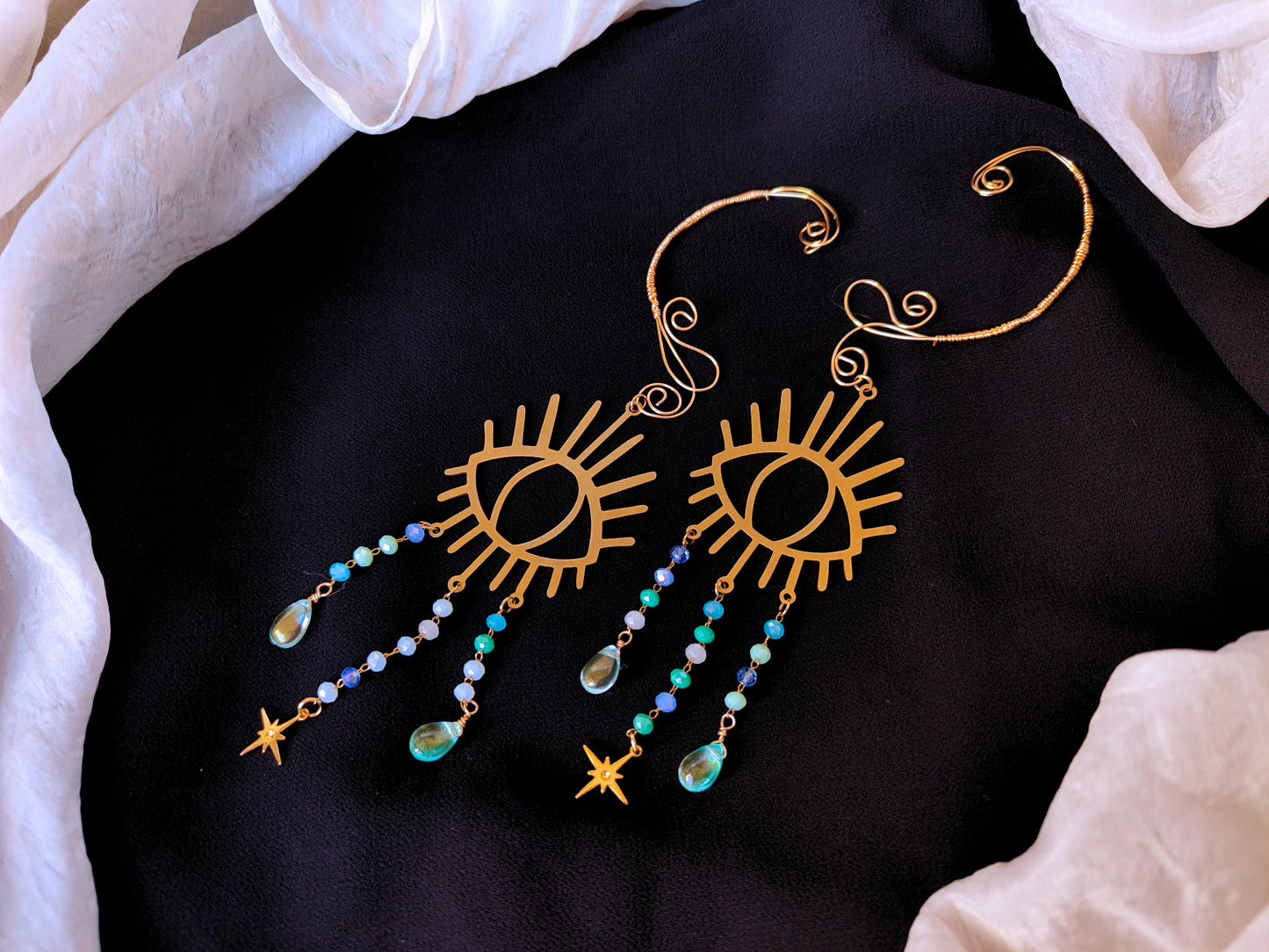 Earcuffs Iade - PauperGems Jewels