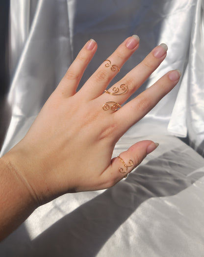 Anellini Double Wire - PauperGems Jewels