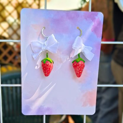 Orecchini Fragoline - PauperGems Jewels