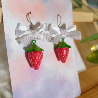 Orecchini Fragoline - PauperGems Jewels