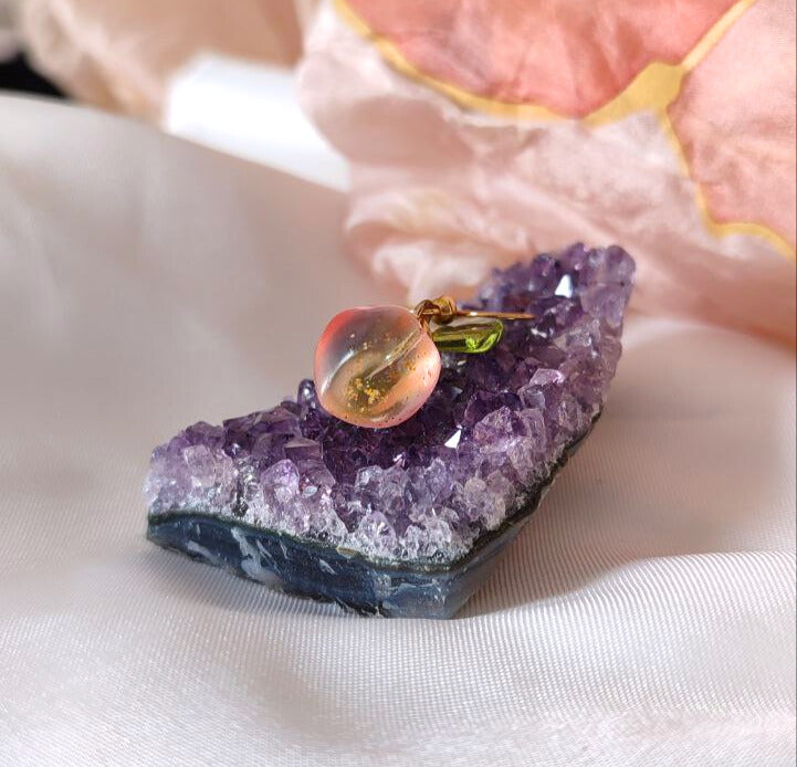 Orecchini a Pesca - PauperGems Jewels