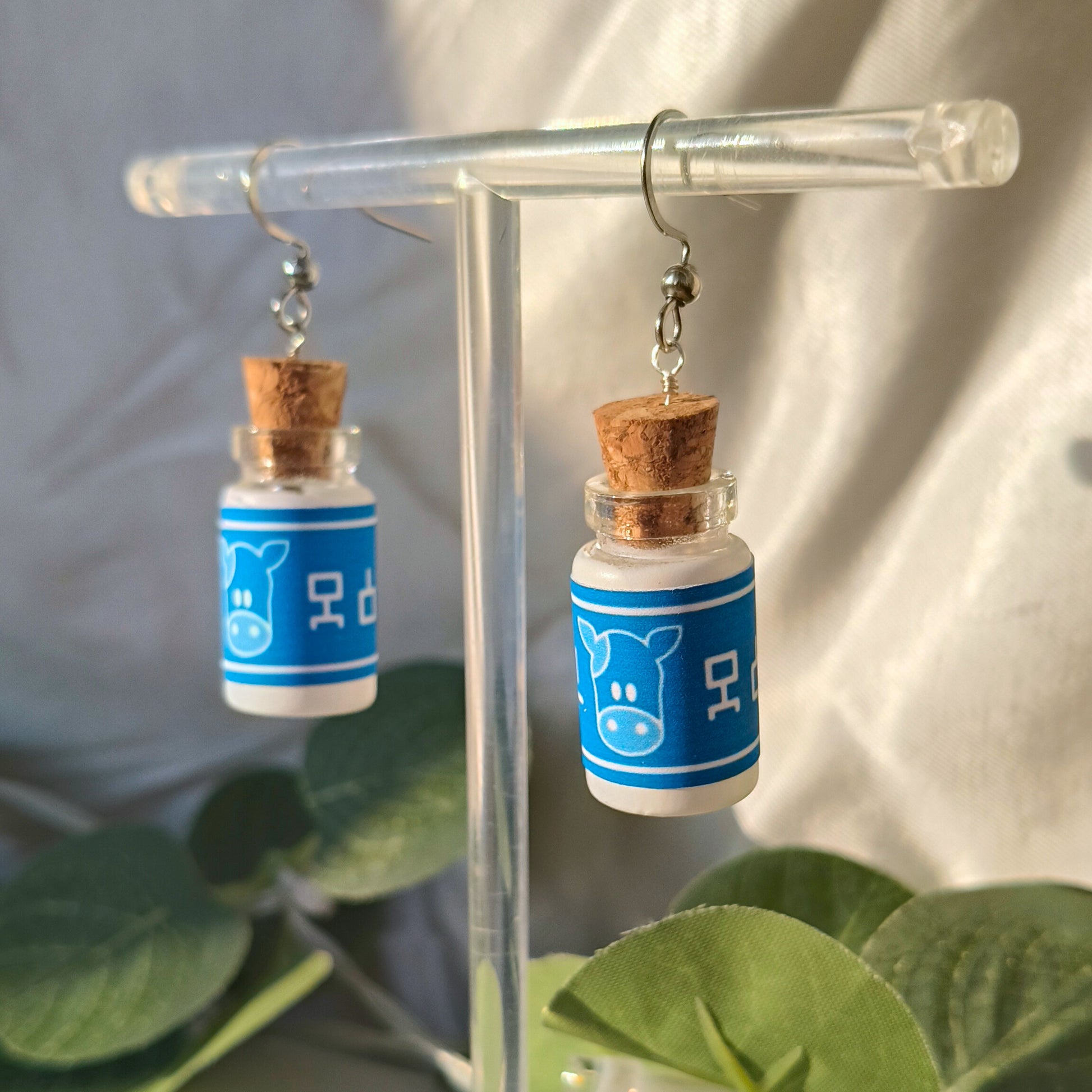 Orecchini Zelda: Latte Lon Lon - PauperGems Jewels