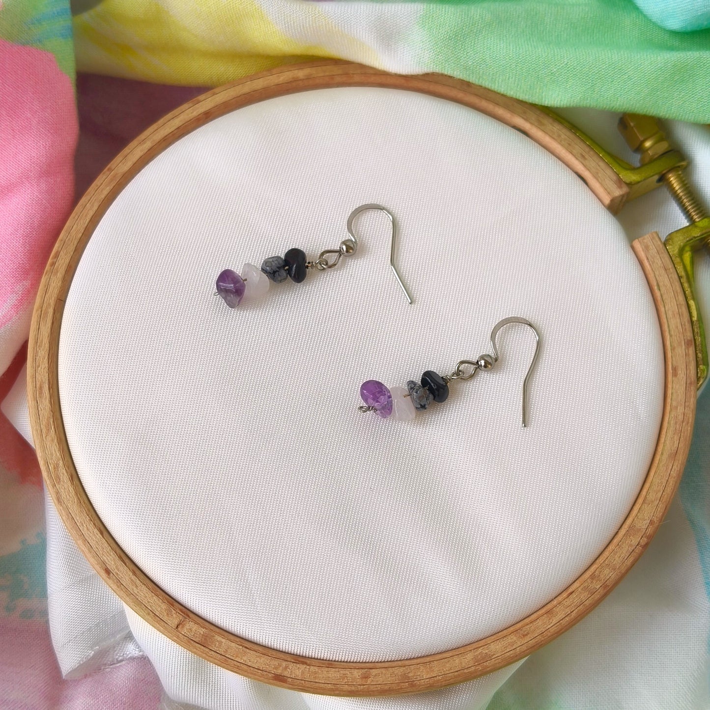 Orecchini Cristalli Pride - PauperGems Jewels