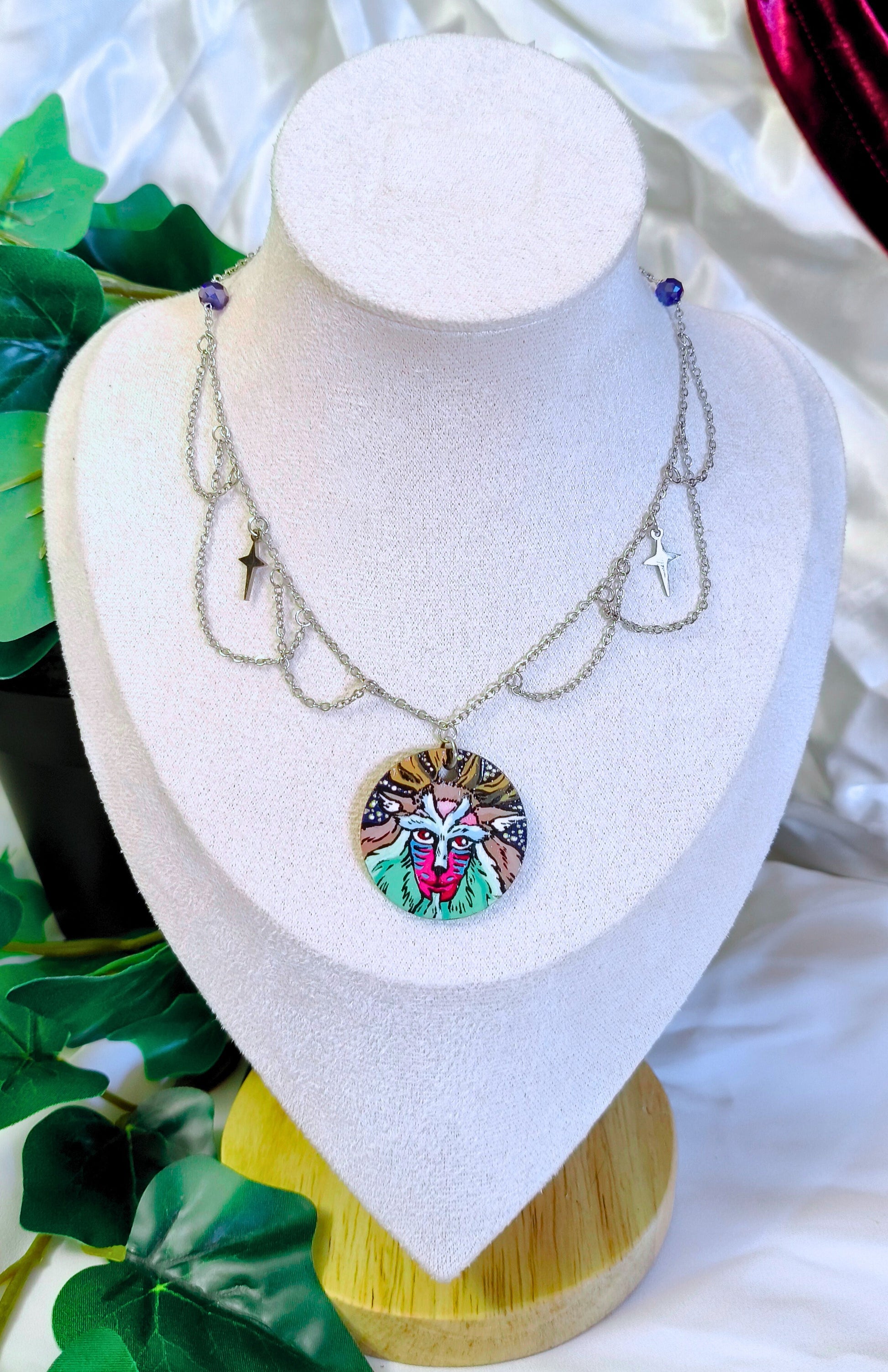 Collana Ghibli: divinità Kamikemono - PauperGems Jewels