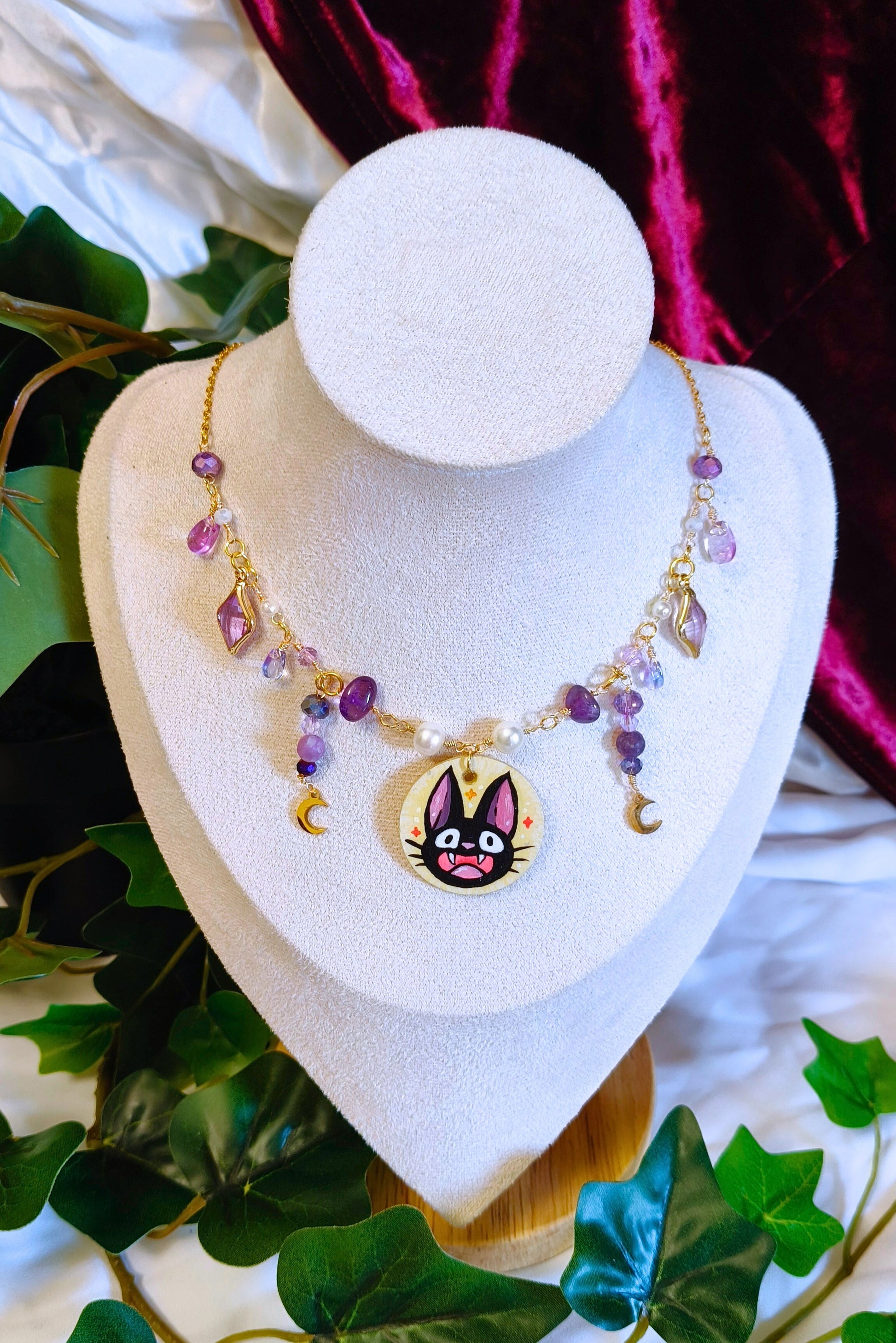 Collana Ghibli: Kiki consegne a domicilio - PauperGems Jewels