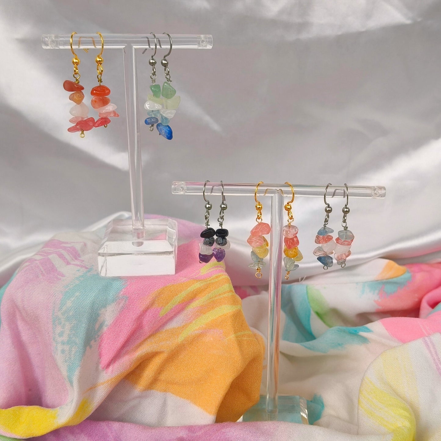 Orecchini Cristalli Pride - PauperGems Jewels