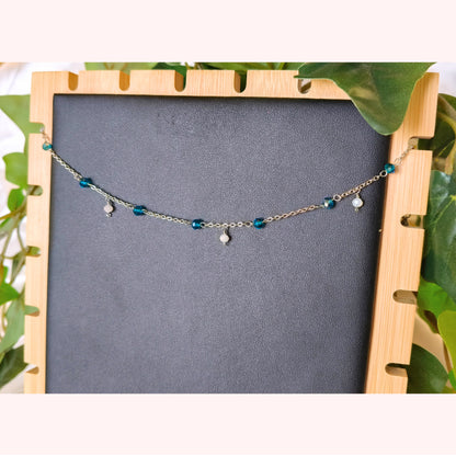 Cavigliera argento - Oceano - PauperGems Jewels