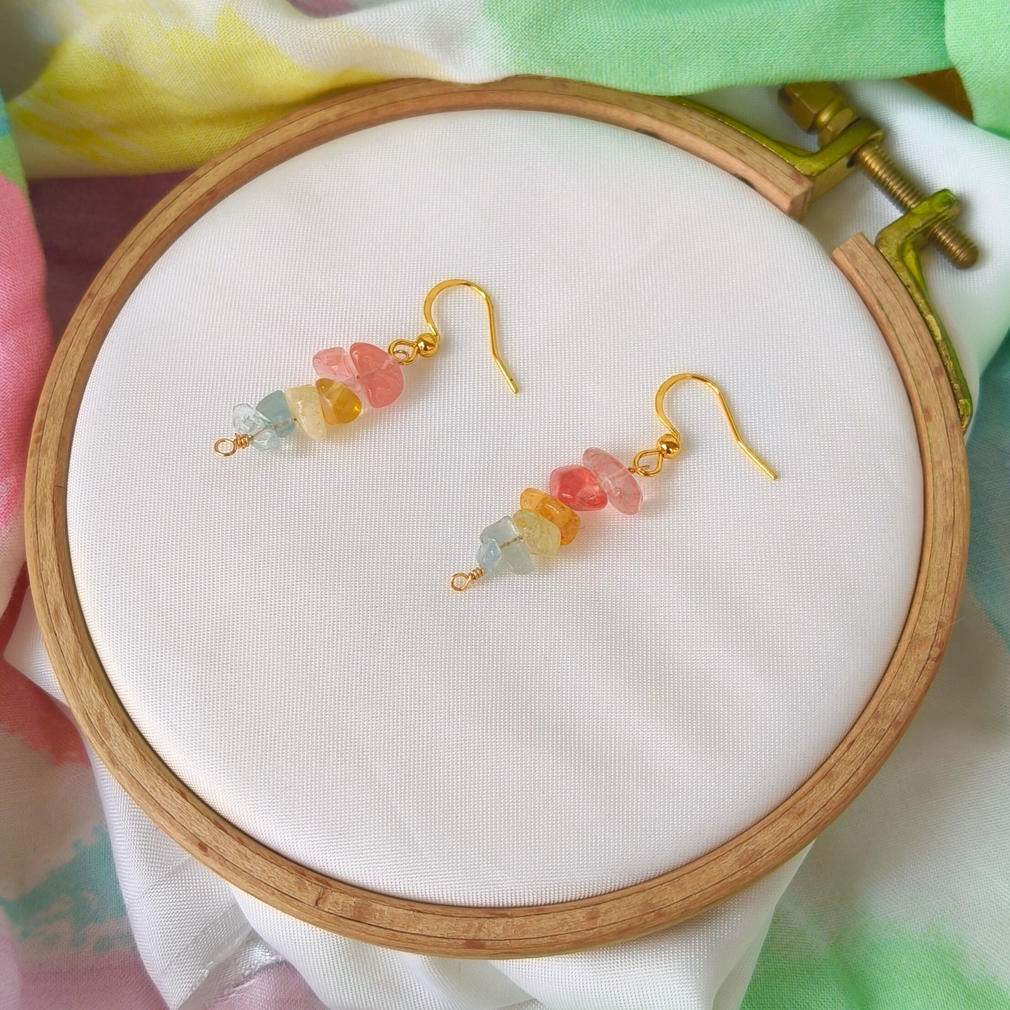 Orecchini Cristalli Pride - PauperGems Jewels