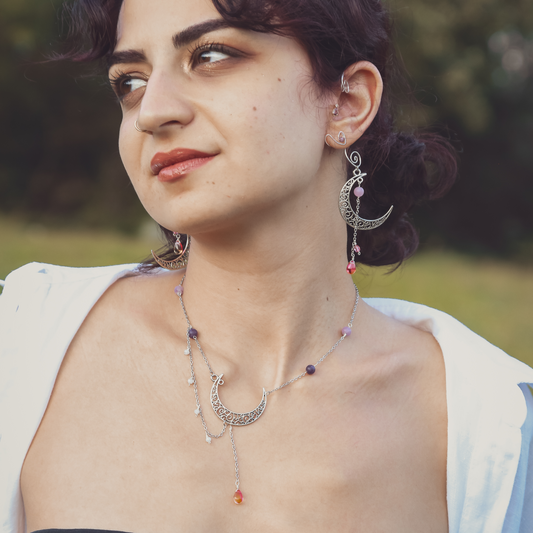 Set Selene (Earcuffs) - PauperGems Jewels