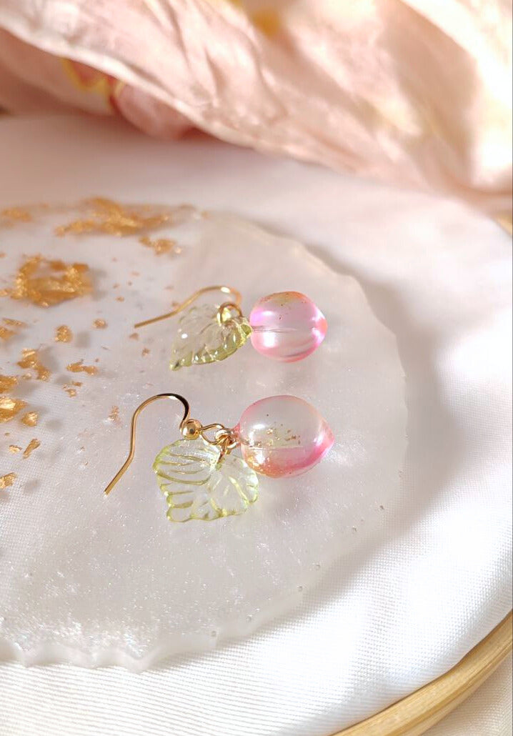 Orecchini a Pesca - PauperGems Jewels