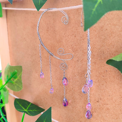 Earcuffs Naiade - PauperGems Jewels