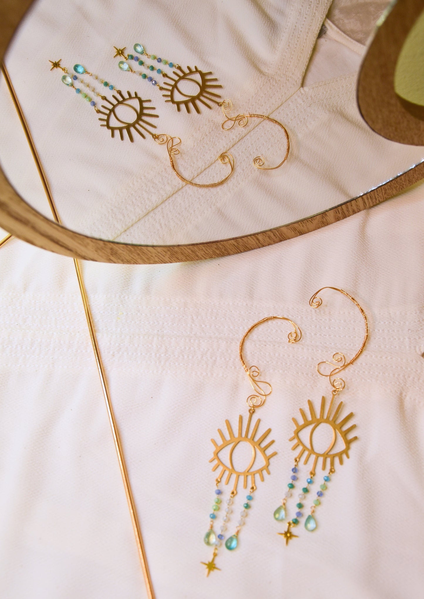 Earcuffs Iade - PauperGems Jewels