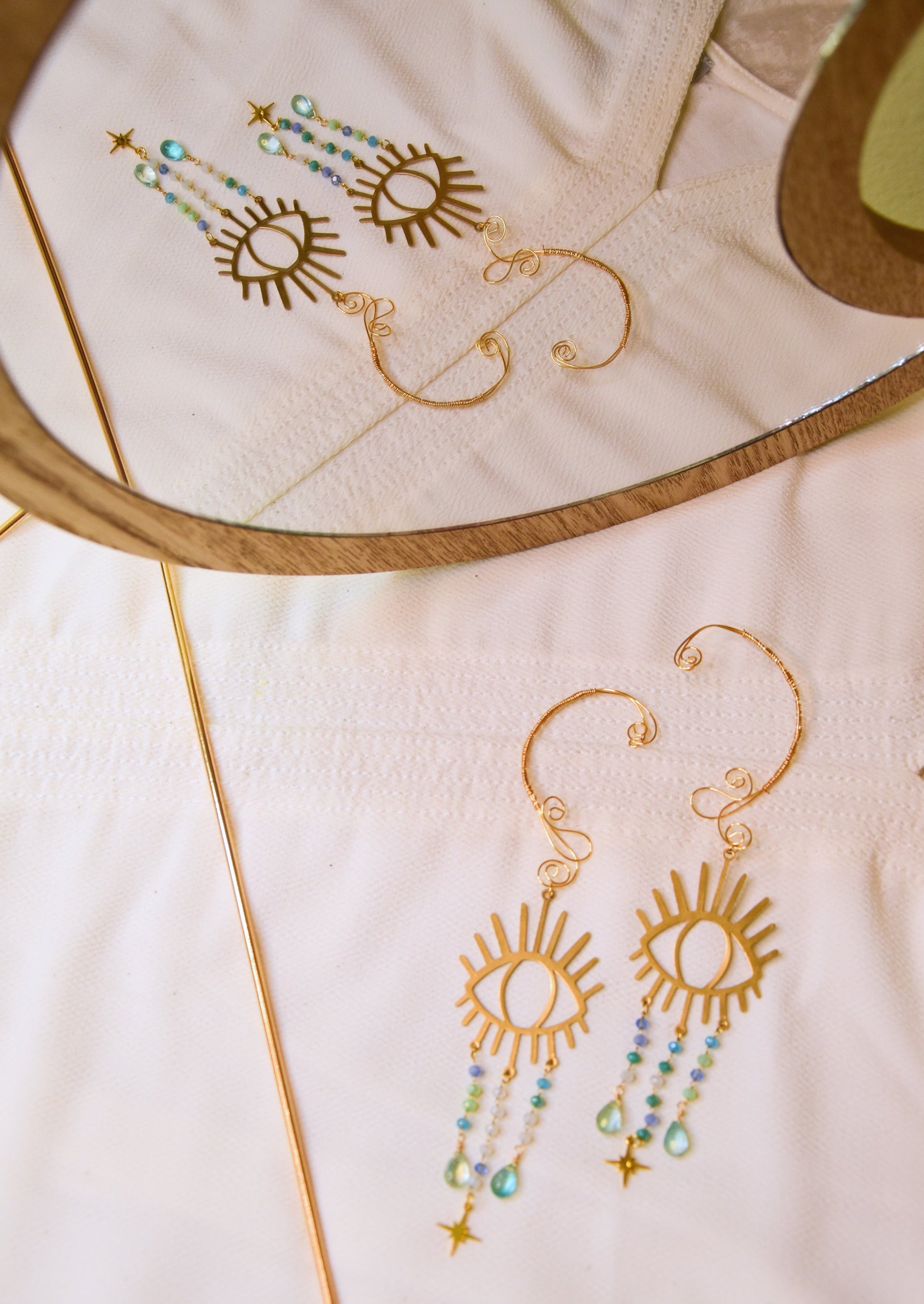 Earcuffs Iade - PauperGems Jewels