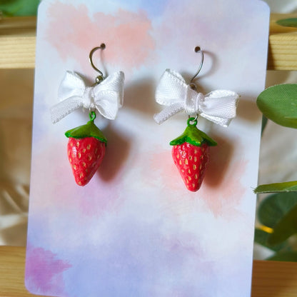 Orecchini Fragoline - PauperGems Jewels