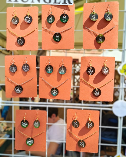 Fear & Hunger: Orecchini - PauperGems Jewels