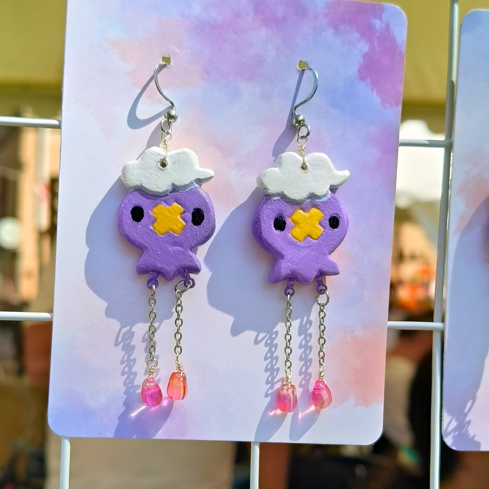 Orecchini Pokémon: Drifloon - PauperGems Jewels