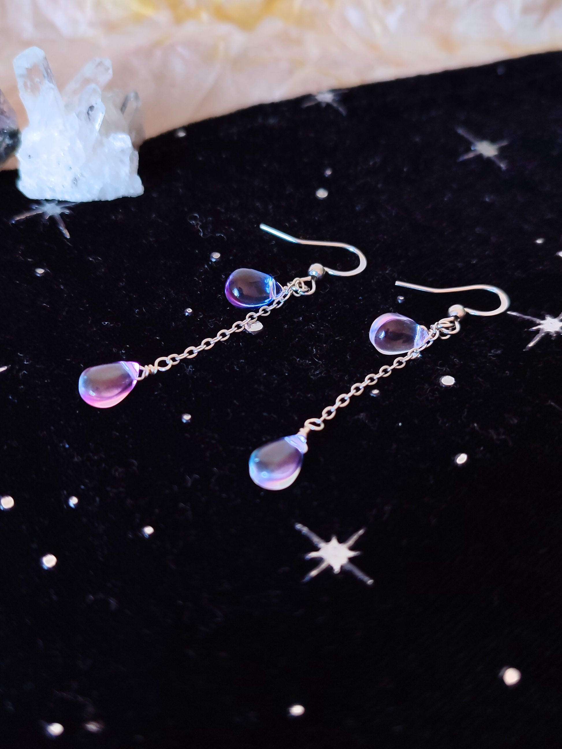 Orecchini Gocce di rugiada - PauperGems Jewels