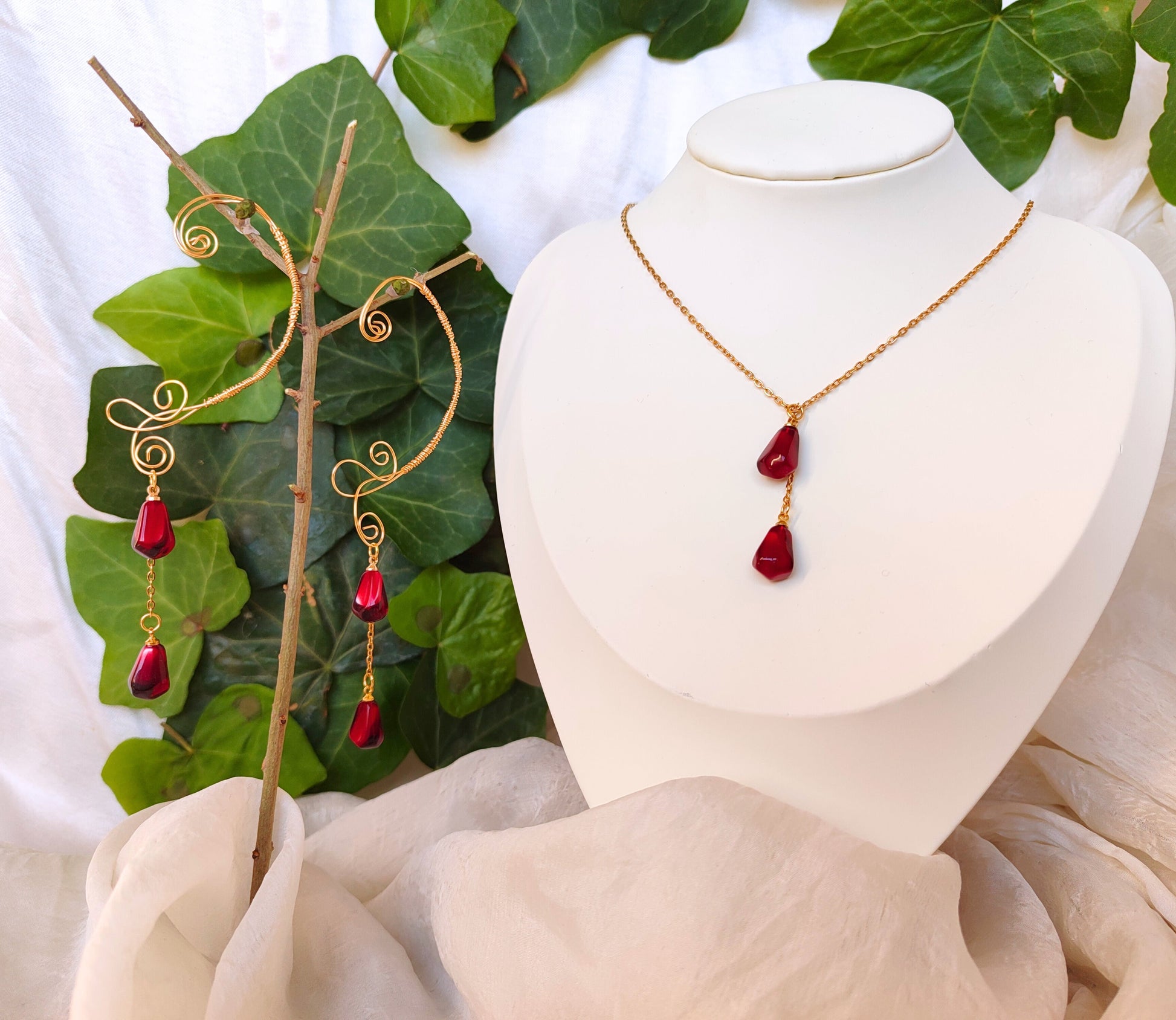 Set Persefone (Earcuffs) - PauperGems Jewels