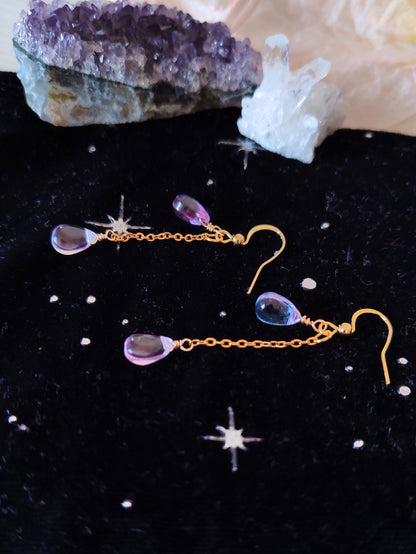 Orecchini Gocce di rugiada - PauperGems Jewels